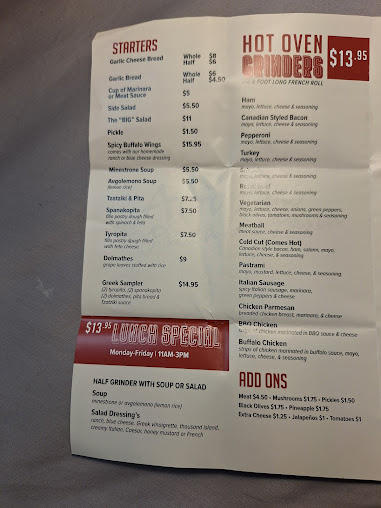 Menu Acropolis Pizza Pasta Kirkland - 20