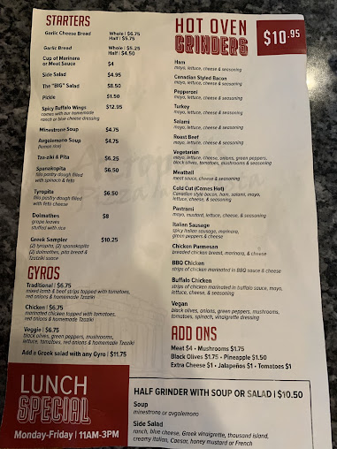 Menu Acropolis Pizza Pasta Kirkland - 23