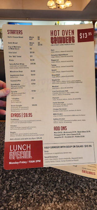 Menu Acropolis Pizza Pasta Kirkland - 28