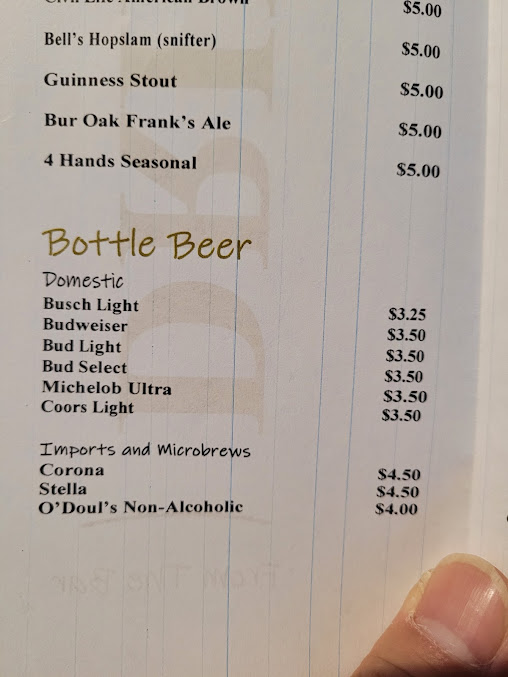 Menu Addisons South - 22