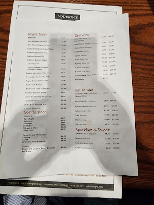 Menu Addisons South - 24