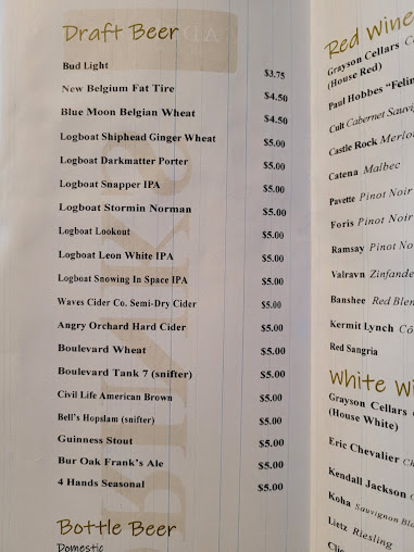 Menu Addisons South - 26