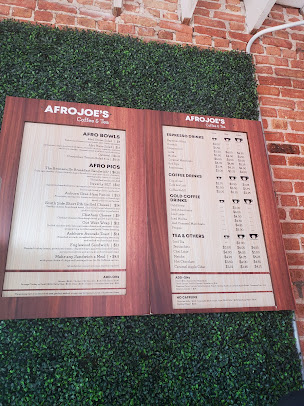 Menu Afro Joes Coffee Tea - 26