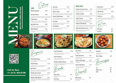 Menu Aha Indian Grill Spring Hill - 24