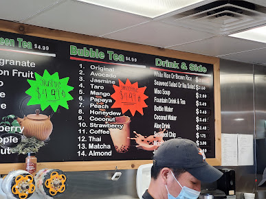 Menu Ahi Poke Hawaiian Bowls Tapioca Tea - 22