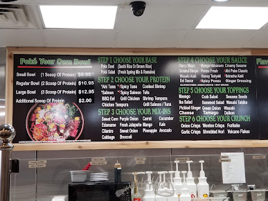 Menu Ahi Poke Hawaiian Bowls Tapioca Tea - 24
