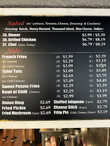 Menu Airways Hamburger - 20