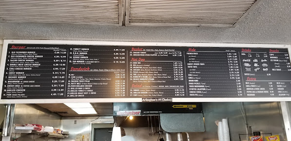 Menu Airways Hamburger - 29