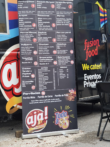 Menu Aja Food Truck Kendall - 20
