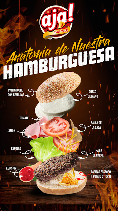 Menu Aja Food Truck Kendall - 26