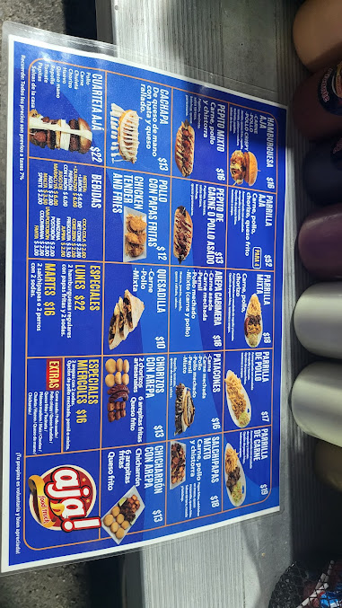 Menu Aja Food Truck Kendall - 27