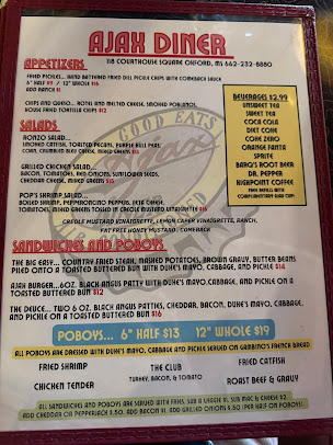 Menu Ajax Diner - 21