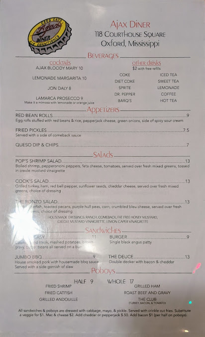 Menu Ajax Diner - 27