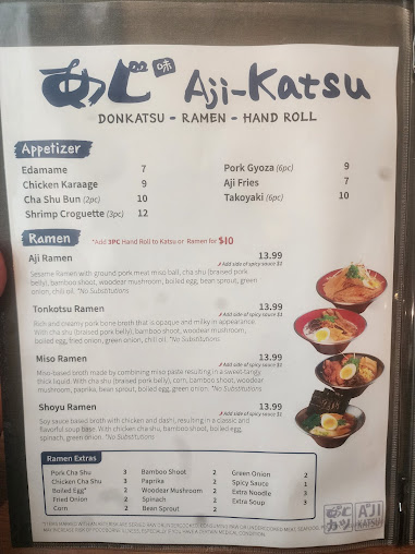 Menu Aji Katsu Japanese Tonkatsu Ramen - 28