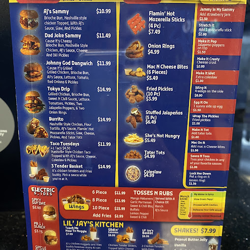 Menu Ajs Hot Chicken - 20