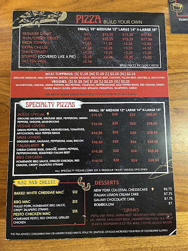 Menu Aj's Pizza Co - 21