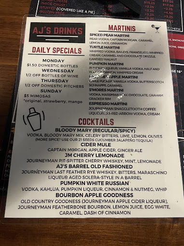 Menu Aj's Pizza Co - 29