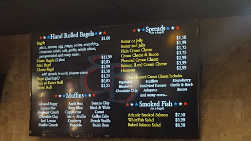 Menu All American Bagel Barista Company - 22