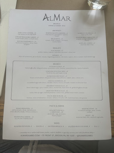 Menu Almar - 22