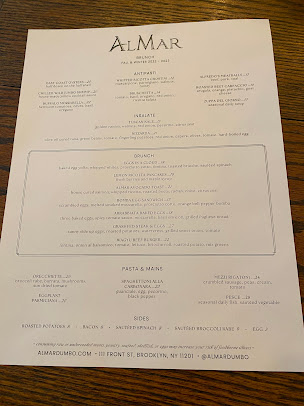Menu Almar - 23