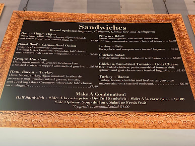 Menu Amélie's Uptown | French Bakery & Cafe - 29