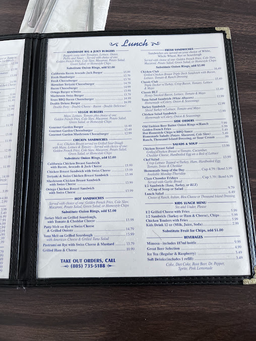 Menu American Host Restaurant - 28