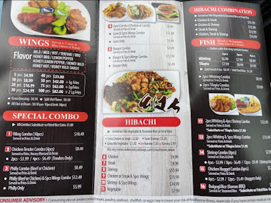 Menu American Wings & Hibachi - 21