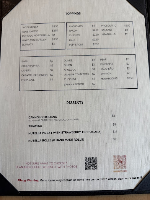 Menu Amore Mio Pizza - 20