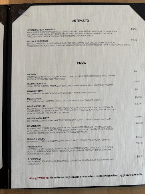 Menu Amore Mio Pizza - 21
