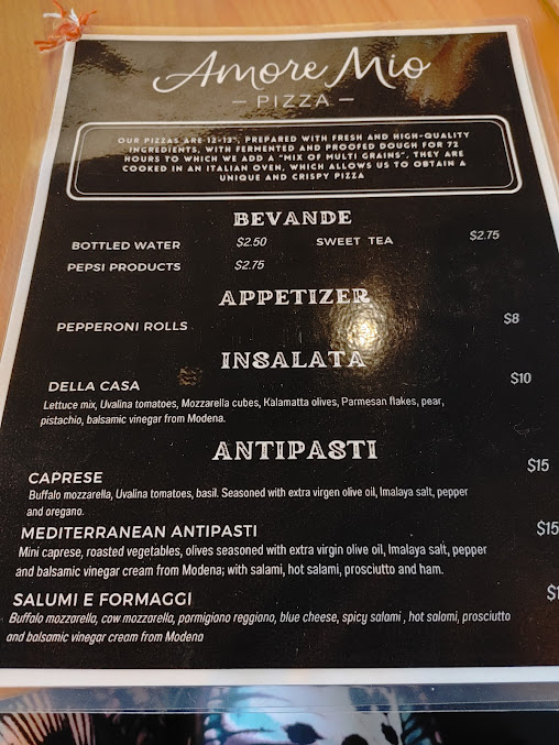 Menu Amore Mio Pizza - 29