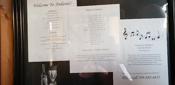 Menu Andante - 25