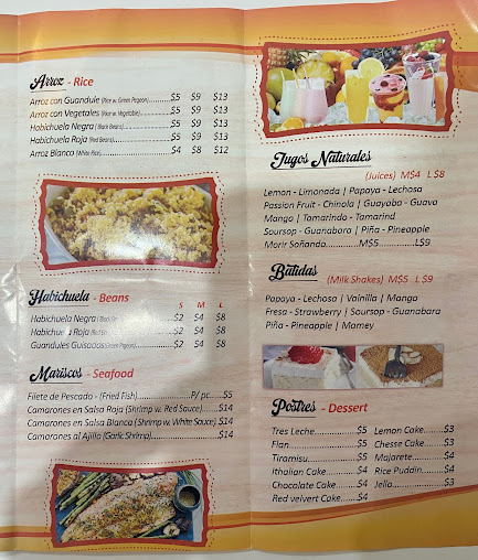 Menu Angel's Latin Restaurant Ii - 21