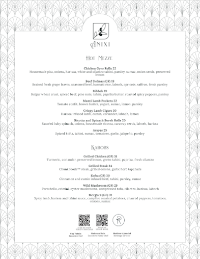 Menu Anixi Mediterranean Vegan Restaurant - 22