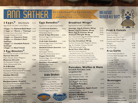 Menu Ann Sather Restaurant - 24