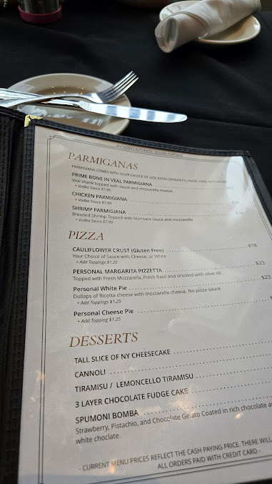 Menu Anthony's La Piazza Prime - 27