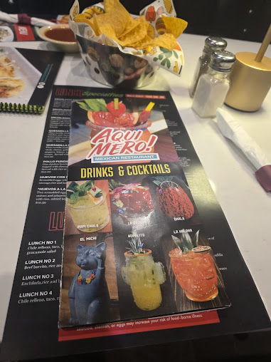 Menu Aqui Mero Mexican Restaurant - 26