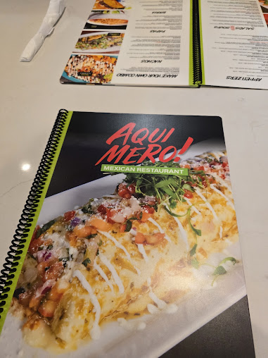 Menu Aqui Mero Mexican Restaurant - 28