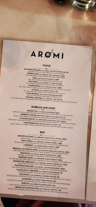 Menu Aromi - 22