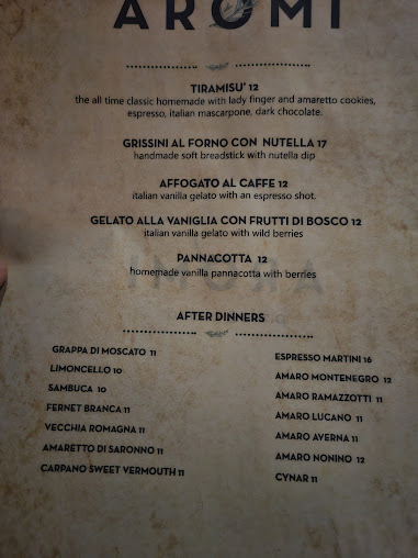 Menu Aromi - 24