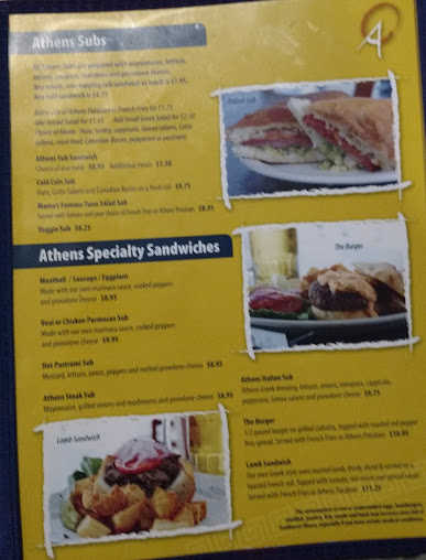 Menu Athens Pizza - 23