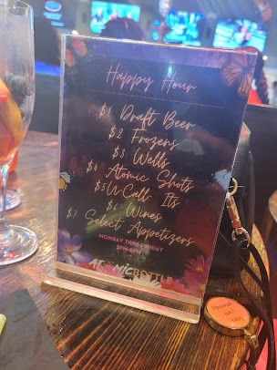 Menu Atomic Bottle - 27