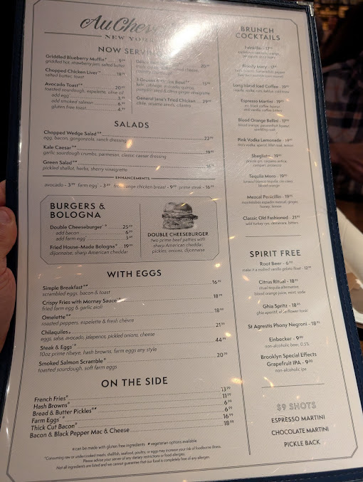 Menu Au Cheval - 27