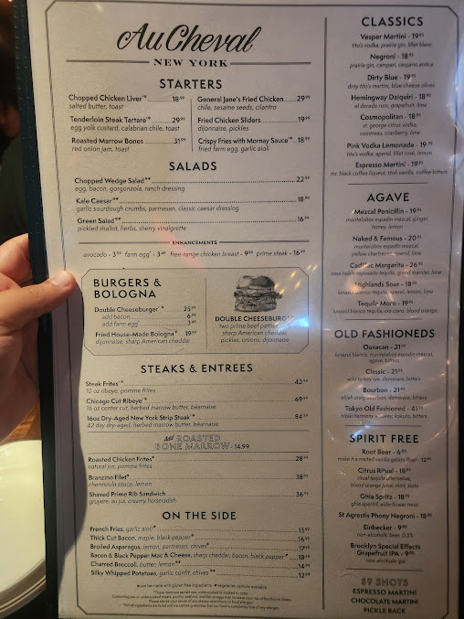 Menu Au Cheval - 29