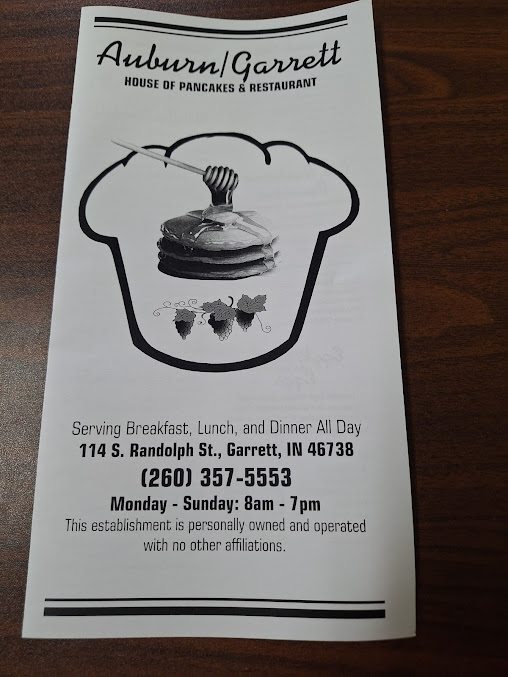 Menu Auburn Garrett House Of Pancakes - 24