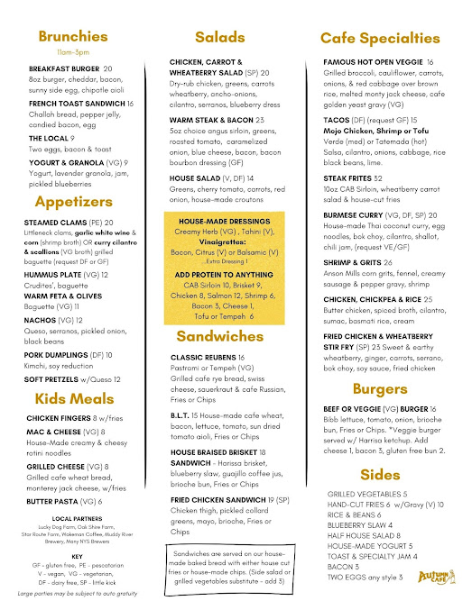 Menu Autumn Cafe - 21