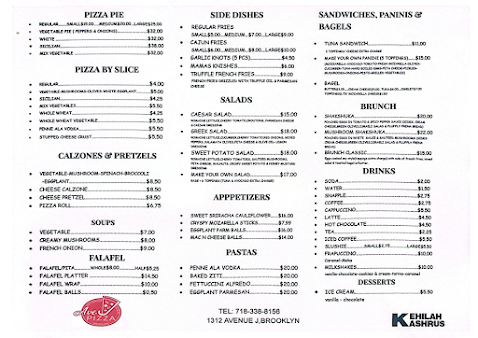 Menu Ave J Pizza - 20