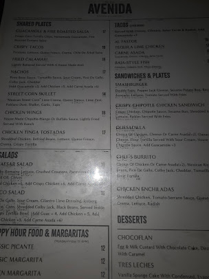 Menu Avenida - 27