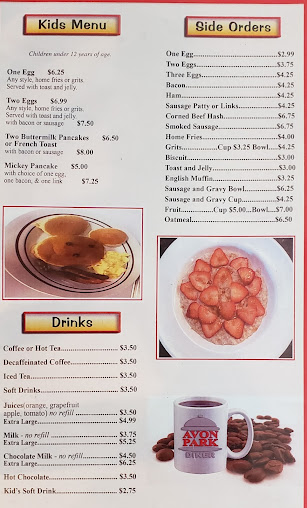 Menu Avon Park Diner - 19