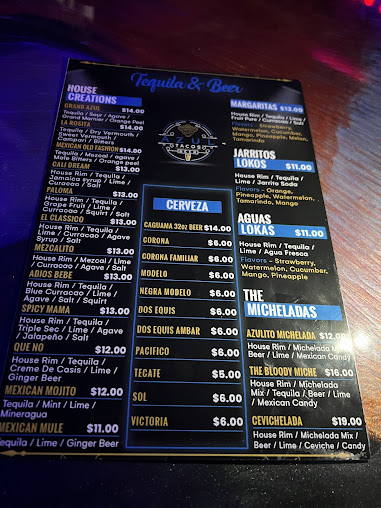 Menu Azul Tacos And Beer - 29