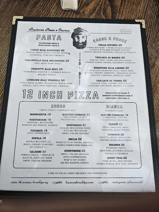 Menu Baciccia - 20